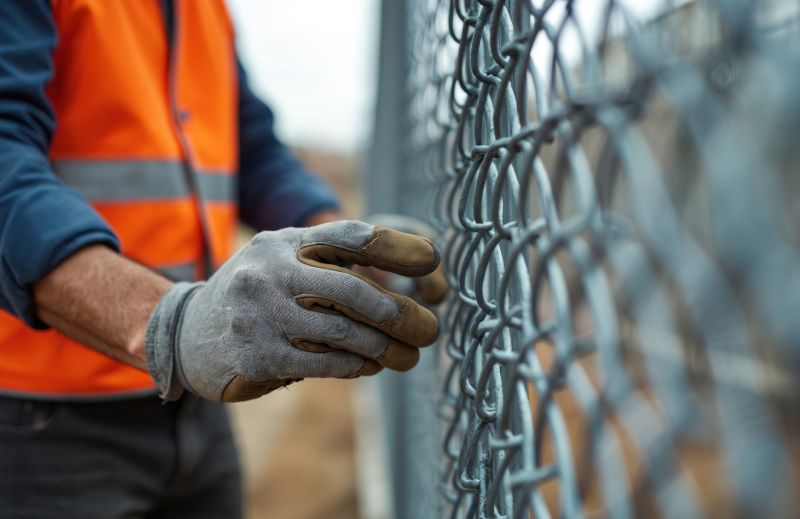 Chain Link Gate Installation