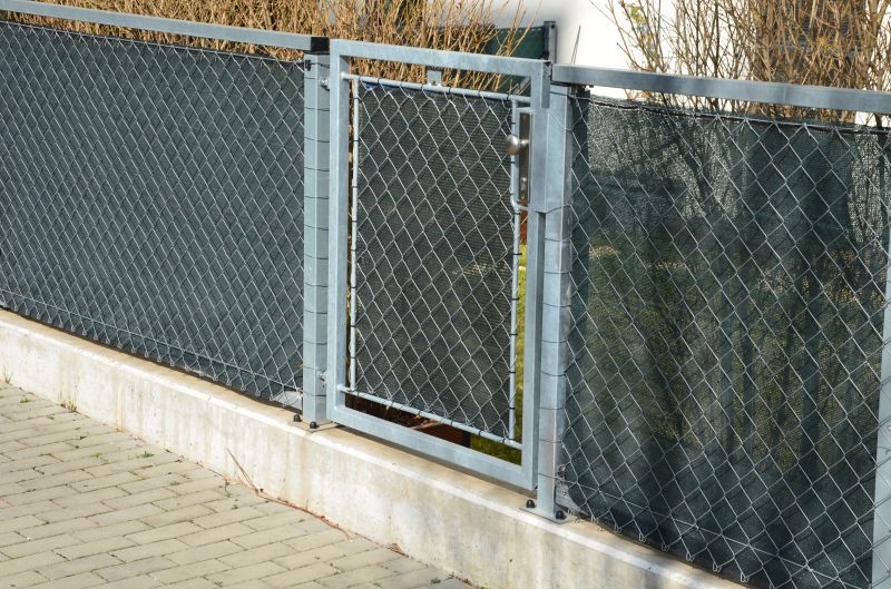 Chain Link Gate Installation detail